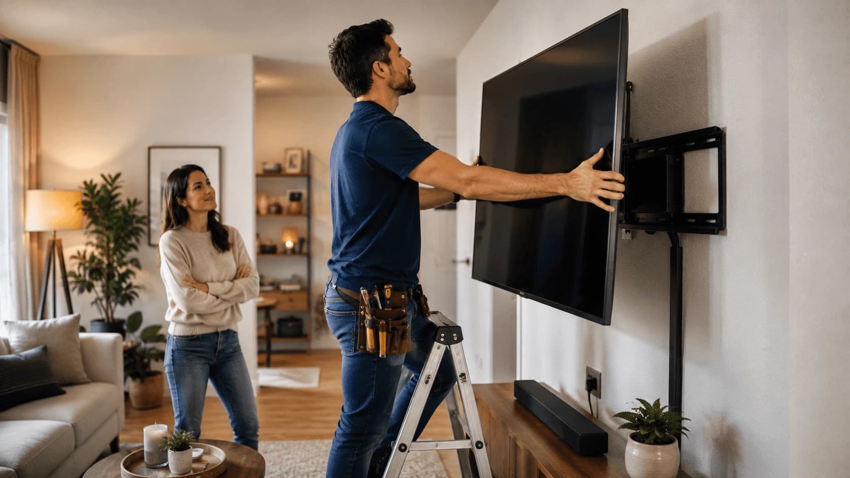 A local Pro at work in a home